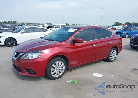 2016 Nissan Sentra Sv z USA, uszkodzony, nr VIN 3N1AB7AP3GY309743